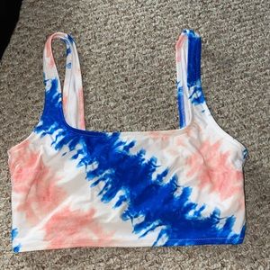 Tie Dye Aerie Bikini Top